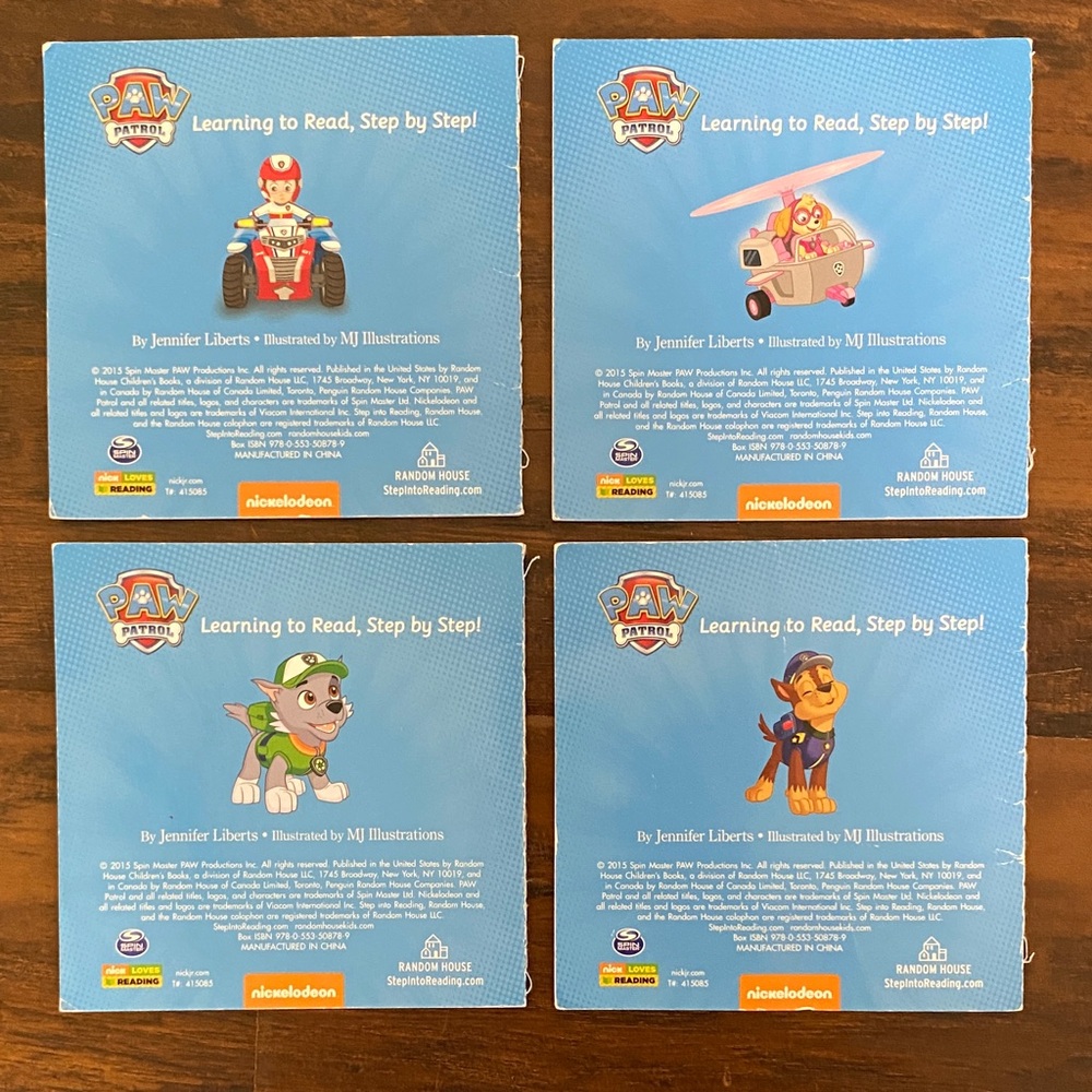 12 Books: PAW Patrol Colors & Numbers & Paw Patrol Step into Reading Set - Picture 3 of 12